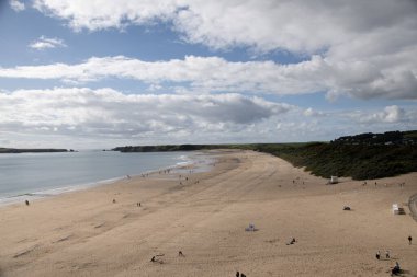 Tenby South Beach turizm merkezi Pembrokeshire Wales
