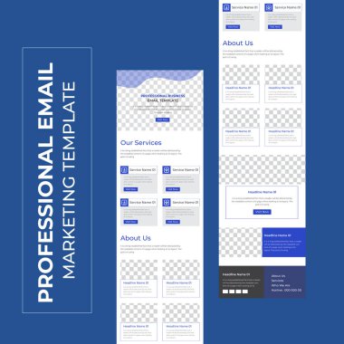 İşletme, Kurum, Ajans, Blog, Dergi, E-ticaret, Perakende, Fotoğrafçı, Tasarımcı, Serbest Çalışanlar ve çok daha fazlası için kullanılabilecek e-posta şablonları.