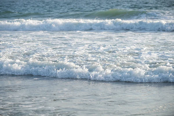 Oceaan Zeegezicht Schoonheid Zee Behang Paradijs Strand Met Rustige Water — Stockfoto