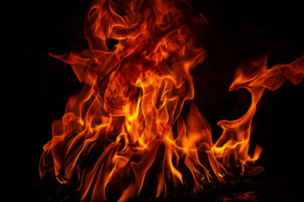 Brand Brandende Vuur Vlam Kunst Textuur Achtergrond — Stockfoto