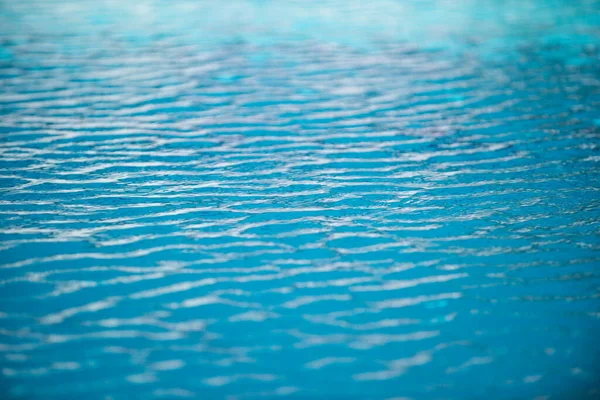 Fundo Água Superfície Piscina Azul — Fotografia de Stock