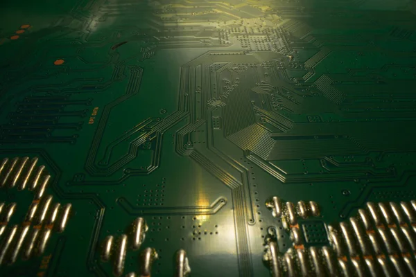 Circuit Board Electronic Motherboard Digital Engineering Concept Tech Technology Concept — Stock Photo, Image