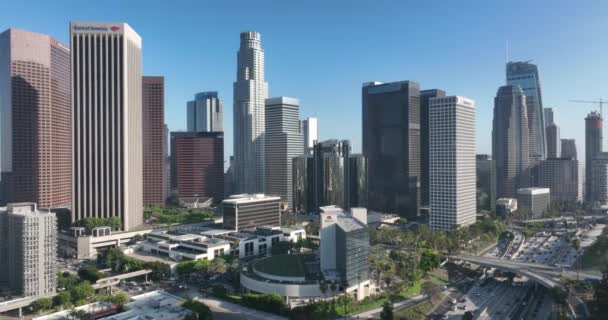 캘리포니아의 시내의 아름답고 경치가 아름다운 — 비디오