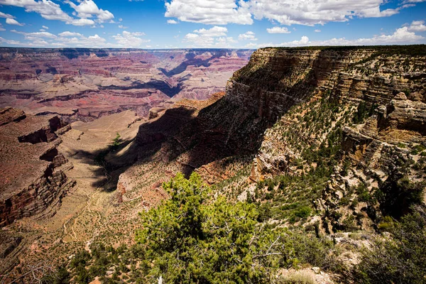 North Rim Rock Canyon Landscape Background Rocks Mountain Arizona Utah — Foto de Stock