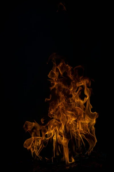 Feuer Flamme Bewegungsmuster Abstrakte Textur Brennendes Feuer Flammenüberlagerung Hintergrund — Stockfoto