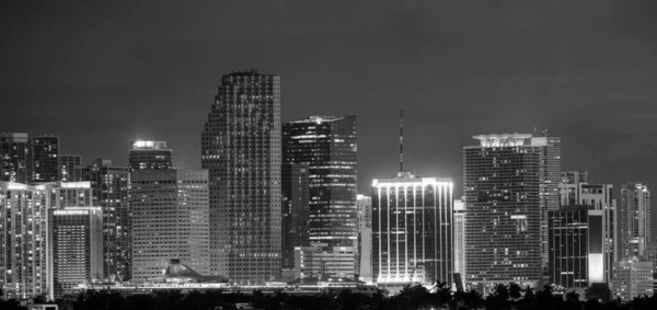 Miami Florida Usa Downtown Cityscape Panorama — Stock Photo, Image