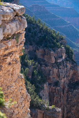 Kanyon çölü panoramik manzarası. Ulusal Park, Arizona