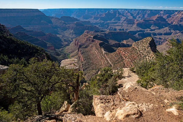 Parque Nacional Canyon Paisaje Desértico Canyonlands Área Del Cañón Desierta — Foto de Stock