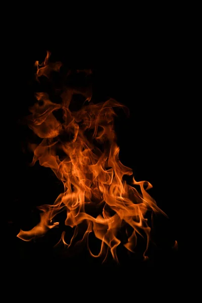Flamme Feu Mouvement Motif Texture Abstraite Feu Brûlant Fond Superposition — Photo