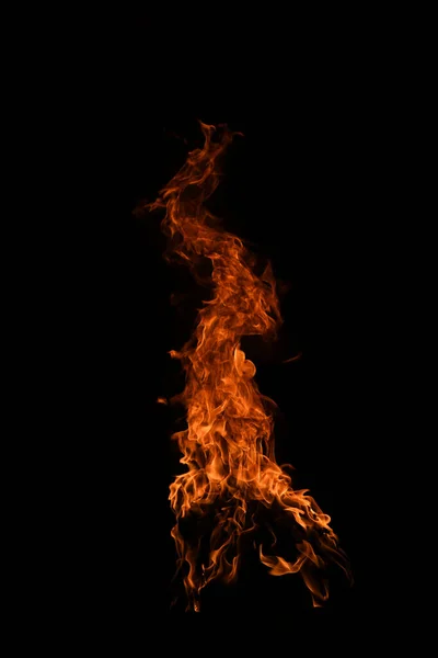 Пылающий Огонь Текстуры Пламени Фона Баннера — стоковое фото