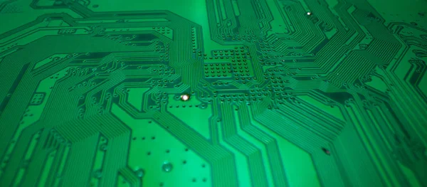 Fundo Placa Circuito Eletrônico Antecedentes Tecnologia Digital Abstrata Tecnologia Hardware — Fotografia de Stock