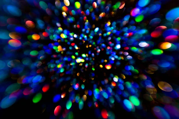 Light Background Holiday Glowing Backdrop Defocused Blurred Bokeh Festive Abstract — Stock Photo, Image