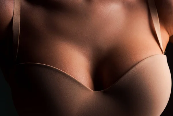 Women Large Breasts Sexy Breas Boobs Bra Sensual Tits Beautiful — Stock Fotó