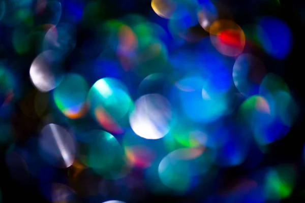 Fondo Luces Brillo Colores Bokeh Desenfocado Luces Textura Fondo Luz — Foto de Stock