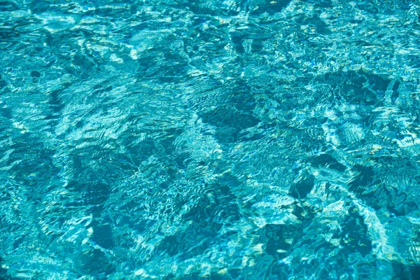 Víz Háttere Felszíni Kék Úszómedence — Stock Fotó