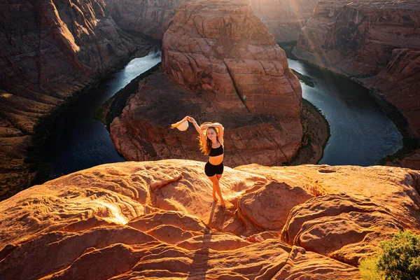 Famoso Luogo Escursionistico Grand Canyon Glen Canyon Arizona Viaggio Concetto — Foto Stock