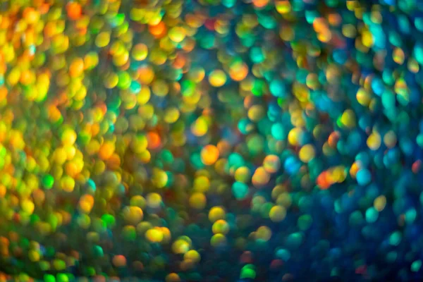 Färgglada Glitter Ljus Bakgrund Oskärpa Bokeh Ljusstruktur Suddig Boke Ljus — Stockfoto