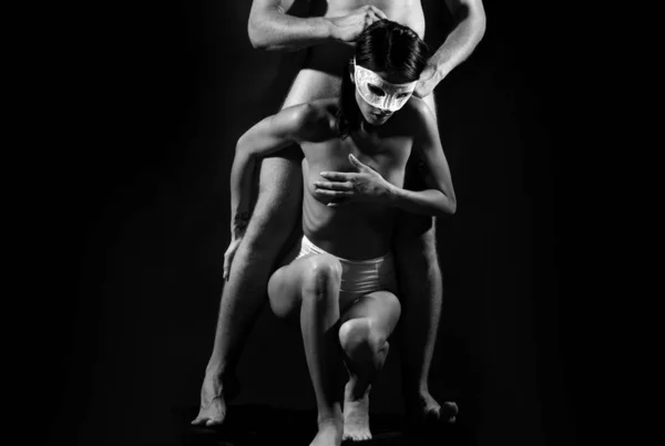 Σέξι Ερωτευμένο Ζευγάρι Αισθησιακοί Εραστές Γυμνοί Φιλενάδα Και Αγόρι Αισθησιακές — Φωτογραφία Αρχείου