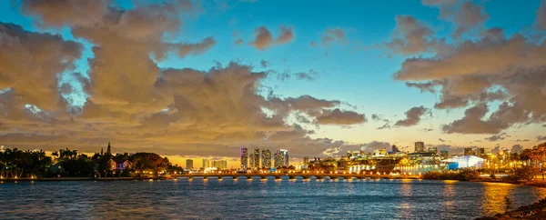 迈阿密邮轮码头全景 — 图库照片
