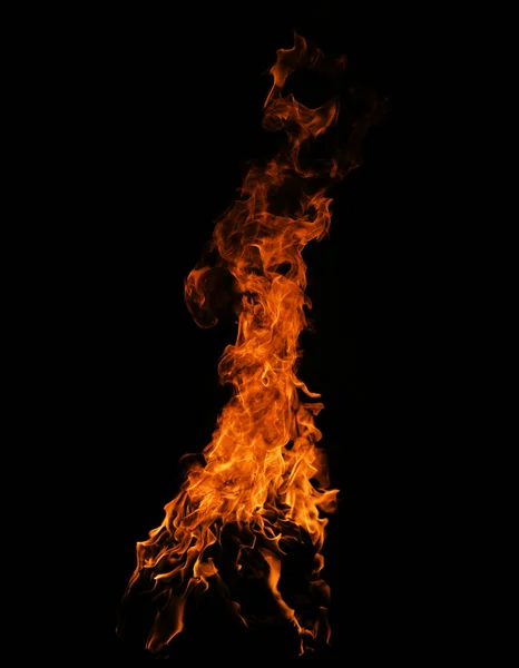 炎を燃やす炎をアートの質感の背景に — ストック写真