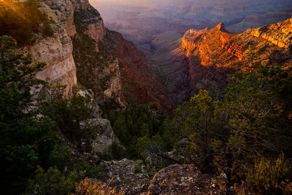 Cañón Desierto Paisaje Panorámico Parque Nacional Arizona — Foto de Stock