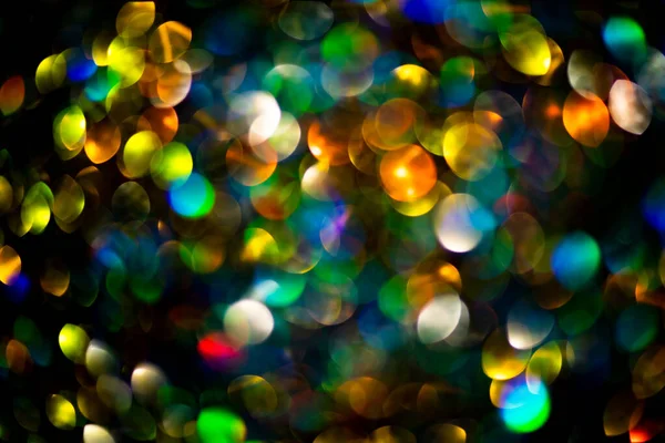 Блестящие Звезды Боке Используют Празднования Фона Абстрактные Огни Заднем Плане — стоковое фото