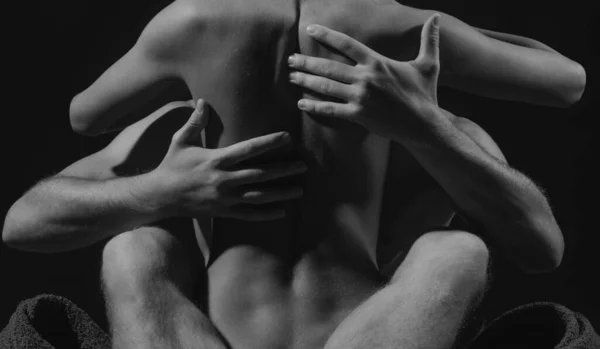 Seks Yapmak Yerlerinizi Alın Kamasutra Erotik Anlar Tutku Şehvetli Dokunuş — Stok fotoğraf