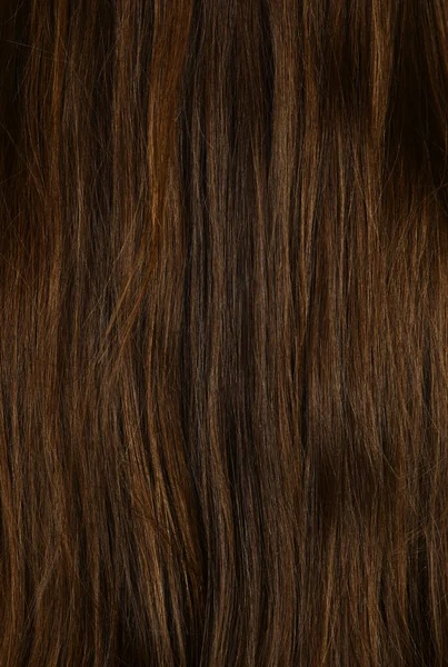 Hair Close Womans Long Hair Texture Background Closeup — Stock Photo, Image