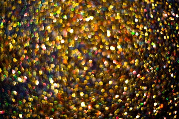 Hell Glänzende Glühende Bokeh Kunst Hintergrund Festliche Abstrakte Bunte Hintergrund — Stockfoto