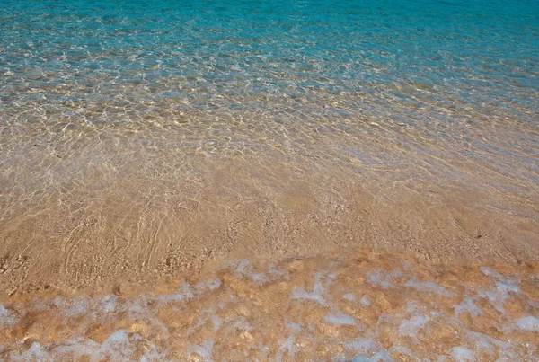 Blauer Ozean Sandstrand Strand Sommer Bei Sonnenuntergang Strandlandschaft Tropische Meereslandschaft — Stockfoto