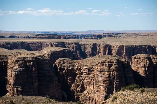 Canyon Roccioso Montagne Rocciose Paesaggio Desertico Dei Canyonland Carta Parati — Foto Stock