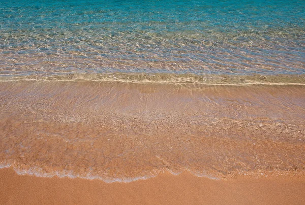 穏やかな海の水の背景 穏やかな表面を持つ静かな水の風景 — ストック写真