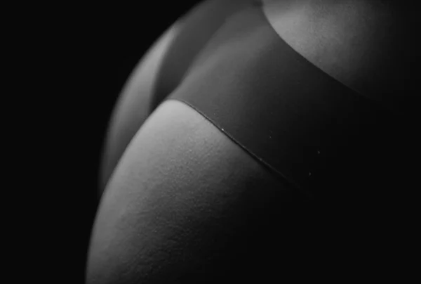 Female Back Buttocks Closeup Panties Sexy Womans Body Lingerie Model — Zdjęcie stockowe