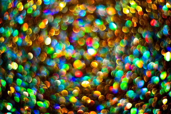 Bright Shiny Glowing Bokeh Art Background Festive Abstract Colorful Background — Stock Photo, Image