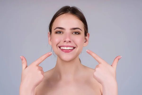 Beauty Woman Face Natural Healthy Skin Beauty Salon Skincare Skin —  Fotos de Stock