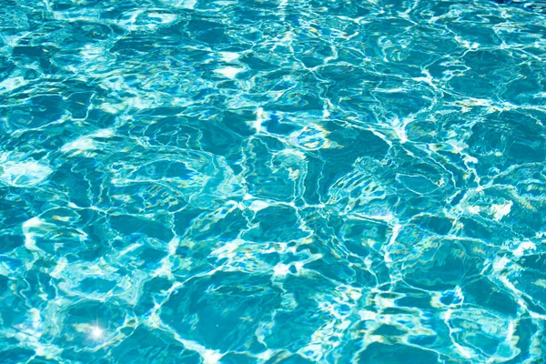 Blue Ripped Water Swimming Pool Water Pool Texture Surface Water — Stock Photo, Image