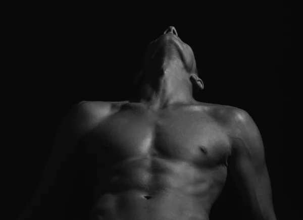 Αισθησιακό Σέξι Γκέι Γυμνός Άντρας Γυμνός — Φωτογραφία Αρχείου