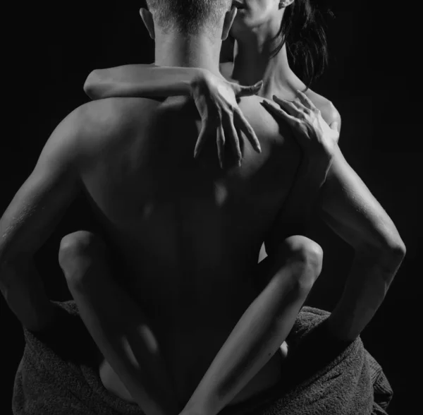 Erste Liebe Sexuelle Aktivität Des Menschen Wirklich Mann Sex Mit — Stockfoto