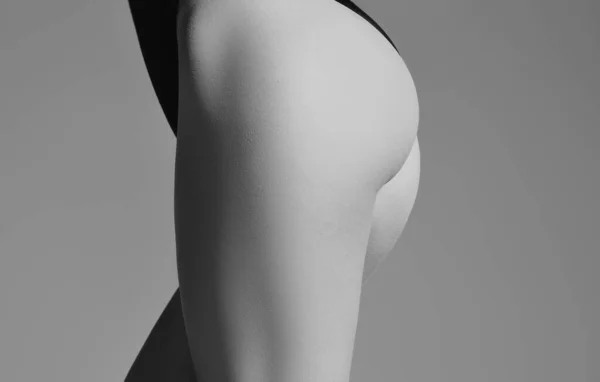 Beautiful Fashion Model Posing Sexy Ass Sexy Desire Female Fashion — Stok fotoğraf