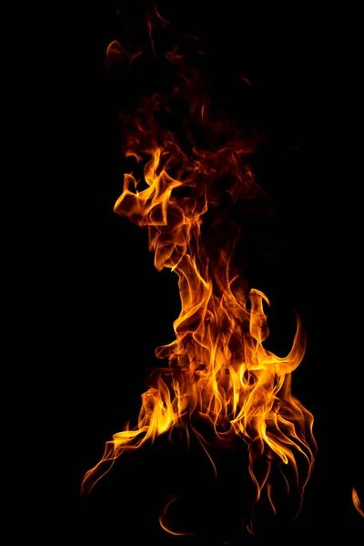 Tűz Láng Mozgás Minta Elvont Textúra Égő Tűz Láng Overlay — Stock Fotó