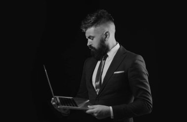 İş işadamı finans analiz. Güç adam ve iş. İşadamı analiz. Finans Pazar analisti. Dalgın işadamı biz çalışmaya hazır