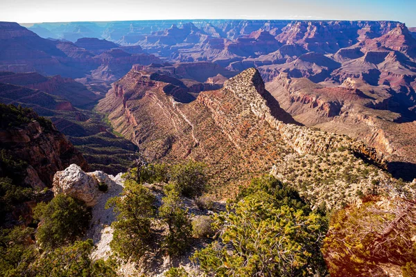 Národní Park Canyon Pohled Pouštní Horu Slavné Americké Turistické Místo — Stock fotografie