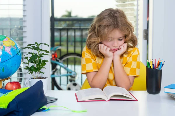Libro Lectura Infantil Aprendizaje Escolar Estudio Idiomas Literatura Casa Niño — Foto de Stock