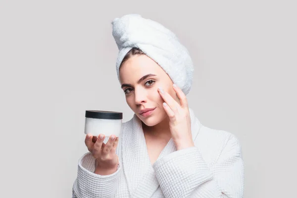 Concepto Cuidado Piel Mujer Productos Para Cuidado Piel Cosmetología Belleza —  Fotos de Stock