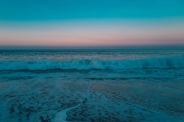 海洋海景 美丽的海壁纸 有宁静水底的天堂海滩 — 图库照片