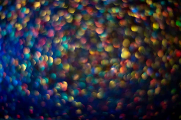Lumineux Brillant Brillant Fond Art Bokeh Fête Abstraite Fond Coloré — Photo