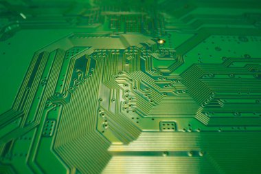 Devre kartı geçmişi. Elektronik devre kartı dokusu. Bilgisayar teknolojisi, dijital çip, elektronik model. Teknoloji dokusu. Dijital veriye sahip teknoloji sistemi