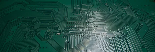 Elektronische Printplaat Achtergrond Abstracte Digitale Technologie Achtergrond Elektronische Computer Hardware — Stockfoto