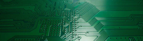 Electronic Circuit Board Closeup Electronic Motherboard Card Circuitry Close Electronics — ストック写真
