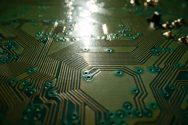 Electronic Circuit Board Background Abstract Digital Technology Background Electronic Computer — Fotografia de Stock
